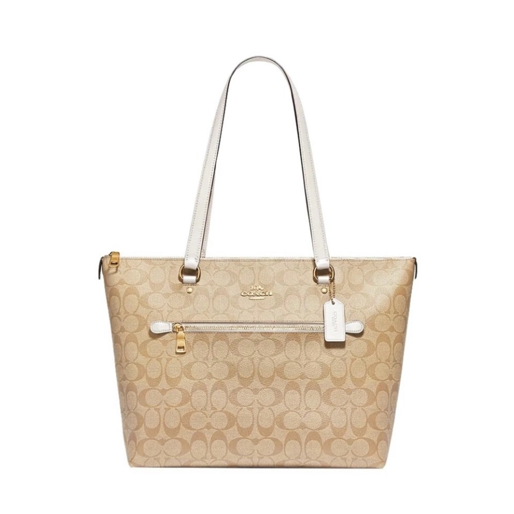 Coach Gallery Tote In Signature Canvas